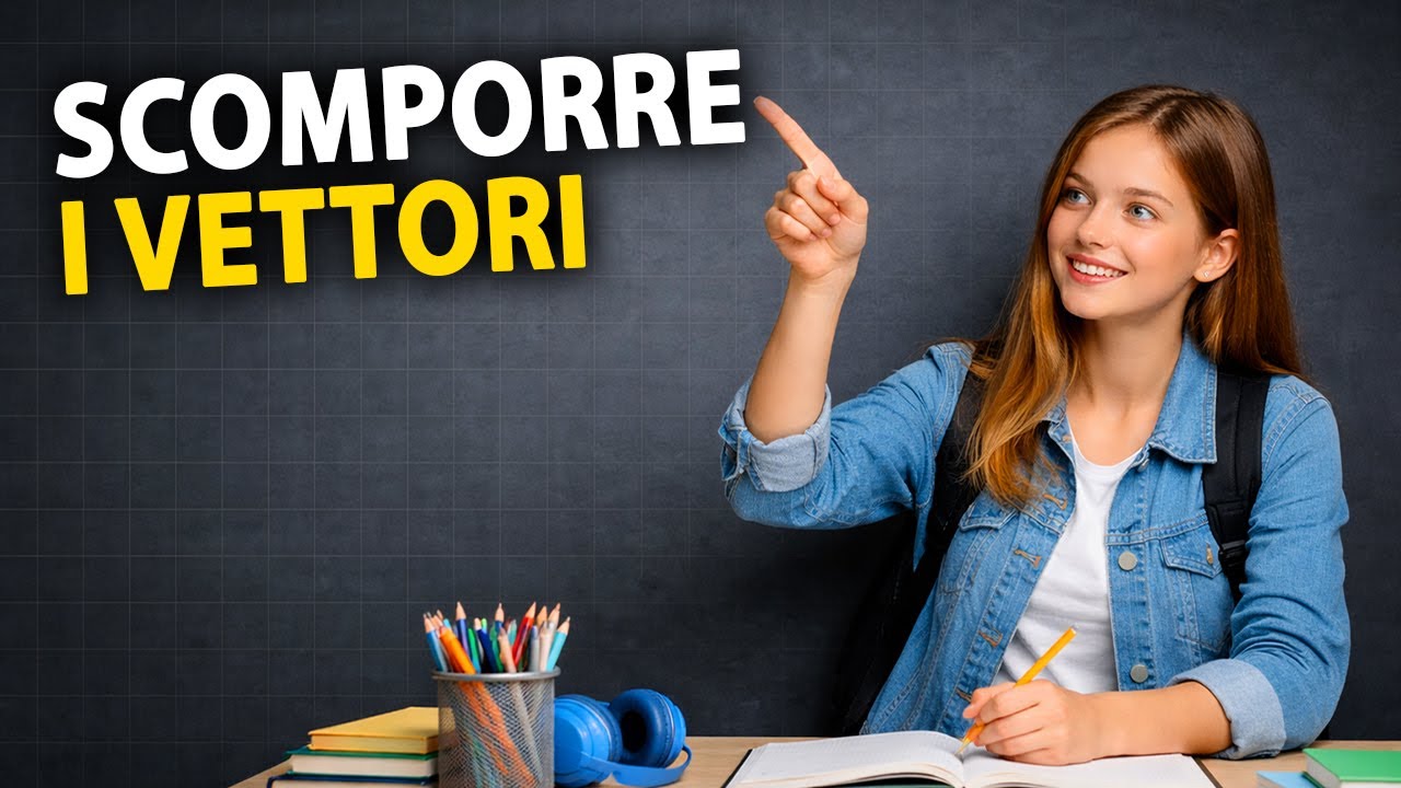 Vettori e componenti cartesiane: scomposizione, modulo e direzione - Lez 12