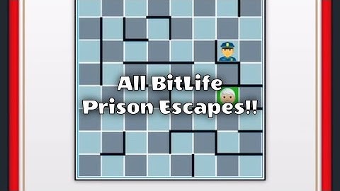 BitLife ALL Prison Escapes/Tutorial Guides!!