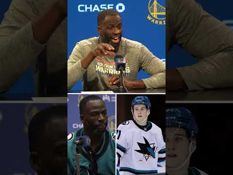 Draymond Green is the biggest Macklin Celebrini fan on the freaking planet and it's not even close
