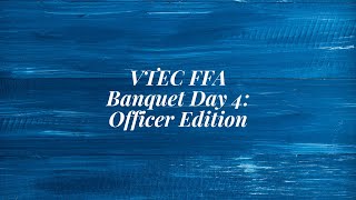 Virtual Banquet: Officer Installation