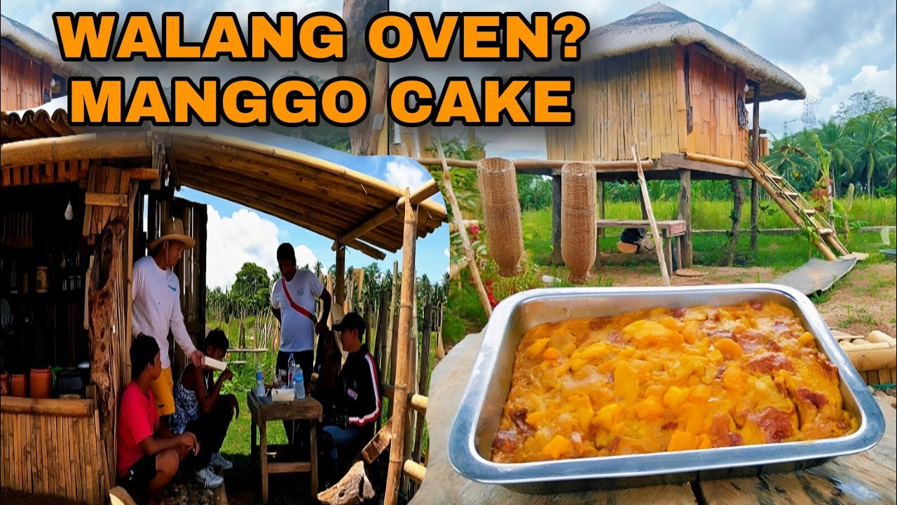 BISITA MULA MINDORO | HOMEMADE MANGGO CAKE GUMAWA SA BUKID