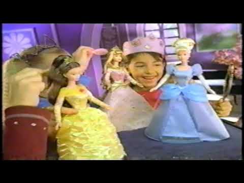 Cinderella Belle Sleeping Beauty Disney Dazzling Princess Doll Toy TV Commercial