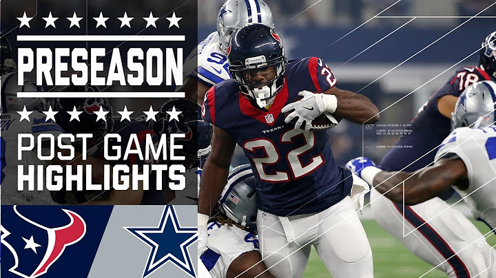 Texans vs. Cowboys | Game Highlights | NFL
