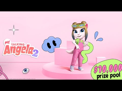 My Talking Angela 2♡Angela 2 New☆Beautiful Amazing Nice Like subscribers 😎❤️‍🔥👍🏻💮🌸