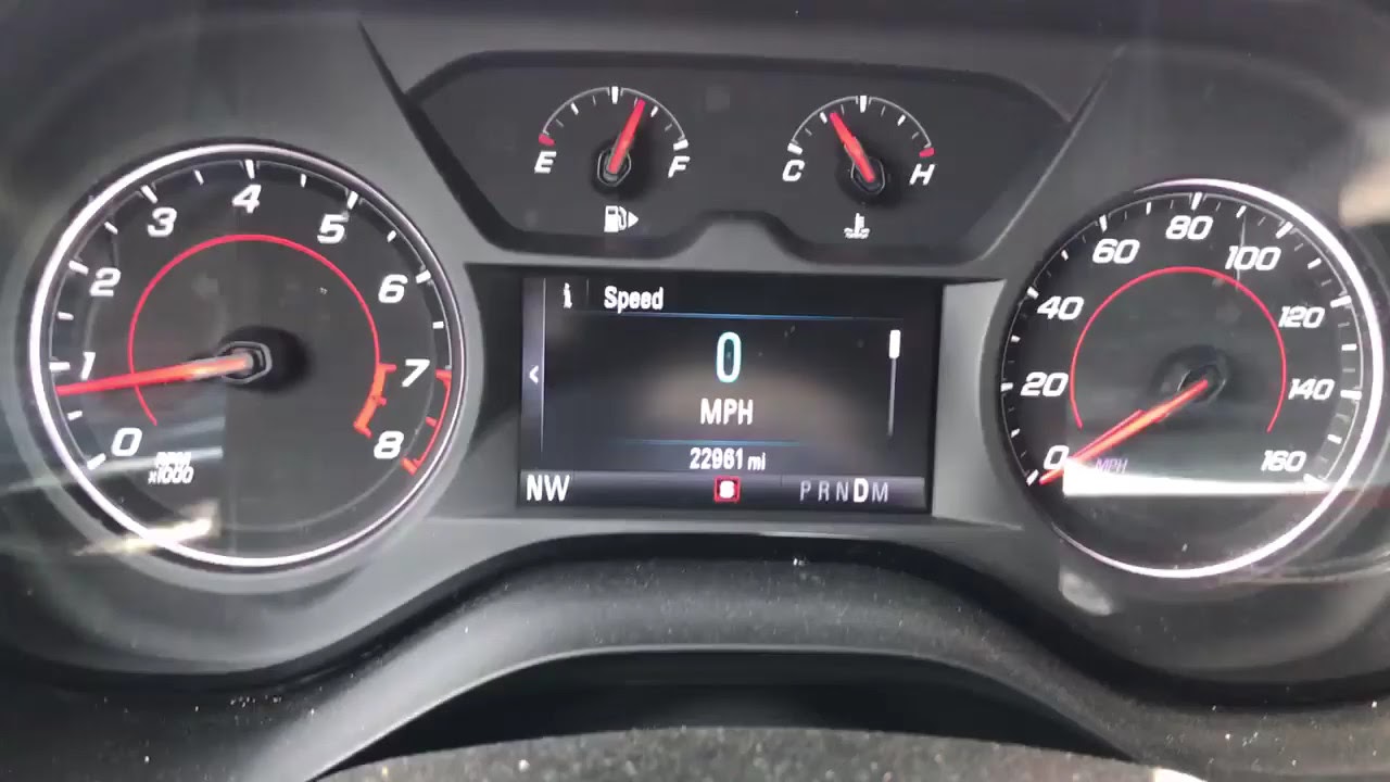Chevrolet camaro спидометр