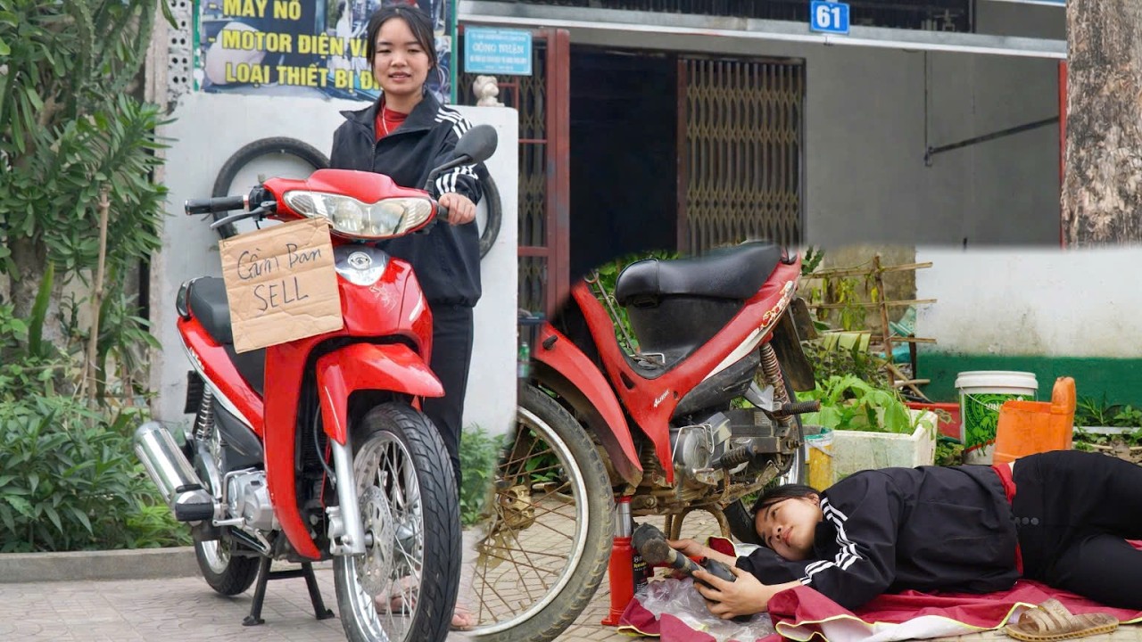 Amazing! She fixed the car she bought for 1,700,000$ Will she be able to sell it?
