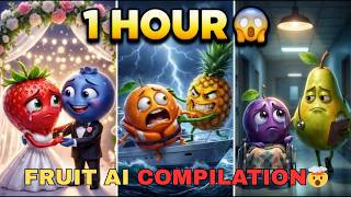 AI Fruit Stories Compilation 🍎  1 Hour of Funny & Magical Animated Tales