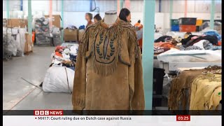 Canadian native American jacket - 170 years old found in the UK