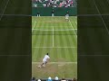 The best two back-to-back points you will EVER see 😮 #Wimbledon #Shorts #Tennis