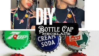How to Make Bottle Cap Necklace