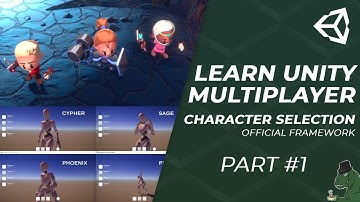How To Make A Unity Multiplayer Character Selection Menu - Part 1