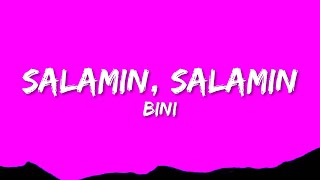 BINI - Salamin, Salamin (Lyrics)