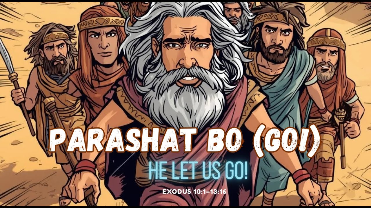 Parashat Bo Torah Song “He Let Us Go!”