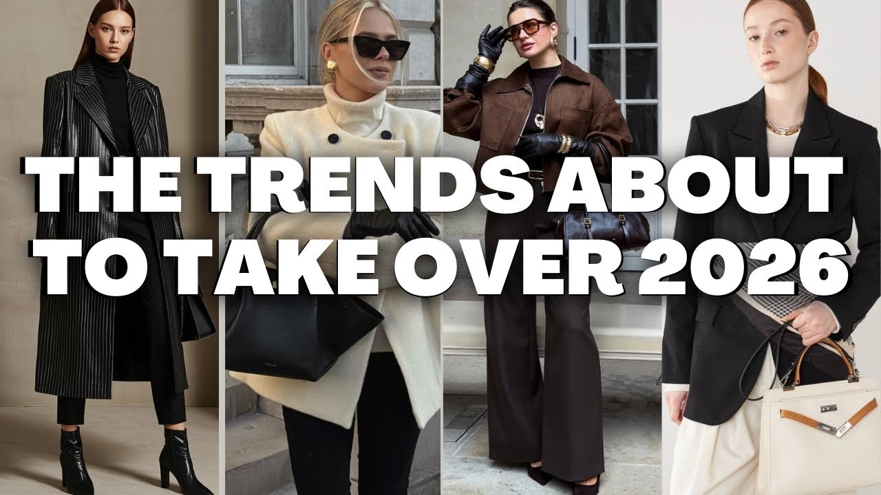 8 незаслуженно забытых модных трендов, которые определят 2026 год!