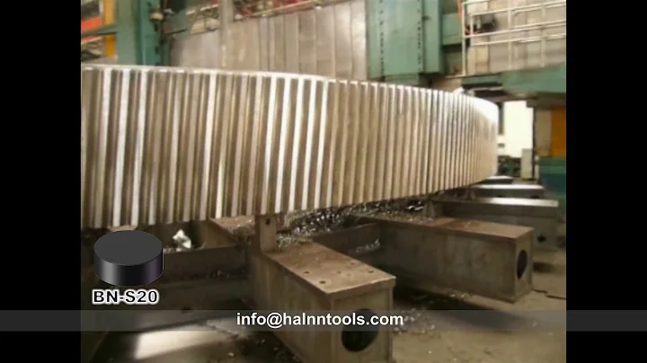 Hard Turning HRC58~62 Gear Steel with CBN Insert