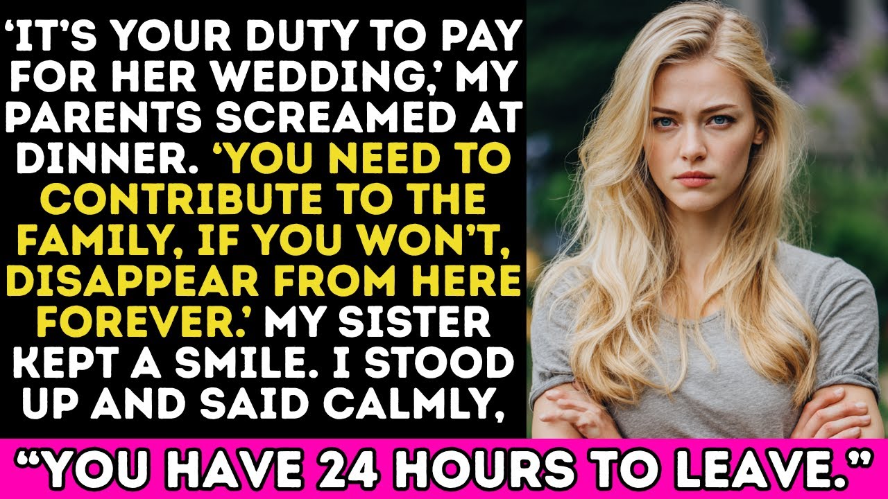 My Parents Yelled “Pay For Your Sister’s Wedding, It’s Your Duty, Or Disappear Forever...”
