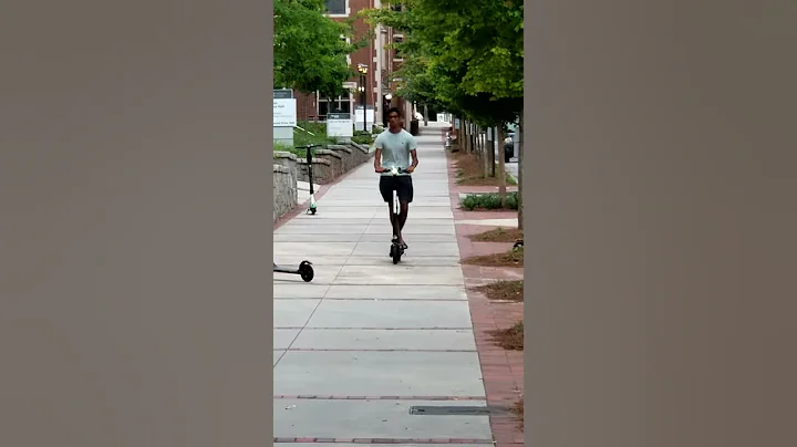 Neil harshvadan Patel GA tech scooter ride