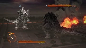 GODZILLA PS4: Godzilla 2014 vs Type-3 Kiryu