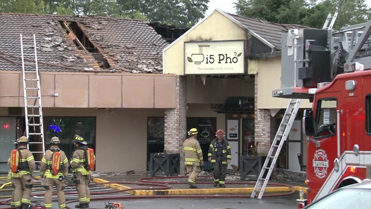 I5 Pho The Noodle Soup House Restaurant Fire Hosmer WA YouTube