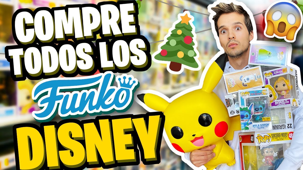 COMPRÉ TODOS LOS FUNKO DISNEY EN NAVIDAD !! (MEGA CONCURSO) / Memo Aponte