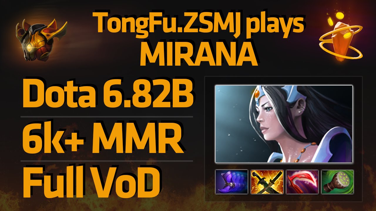 TongFu.ZSMJ plays Mirana [6.82b | Full VOD]