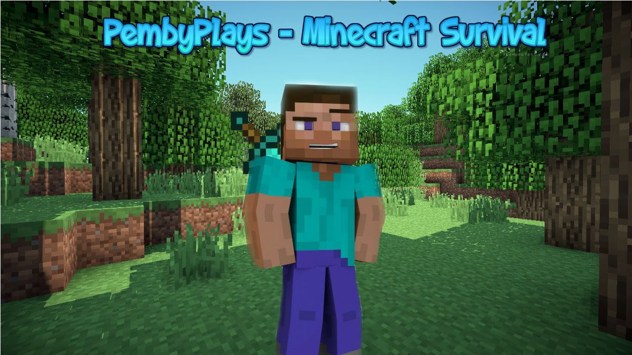 PembyPlays - Minecraft Survival - Episode 2 - Mining - YouTube