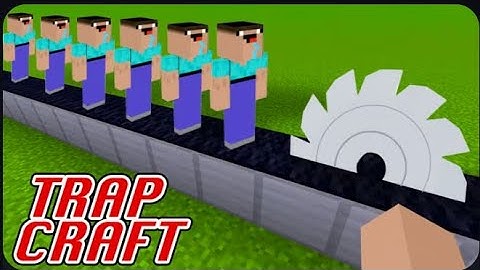Trap craft Minecraft game play #viral video 