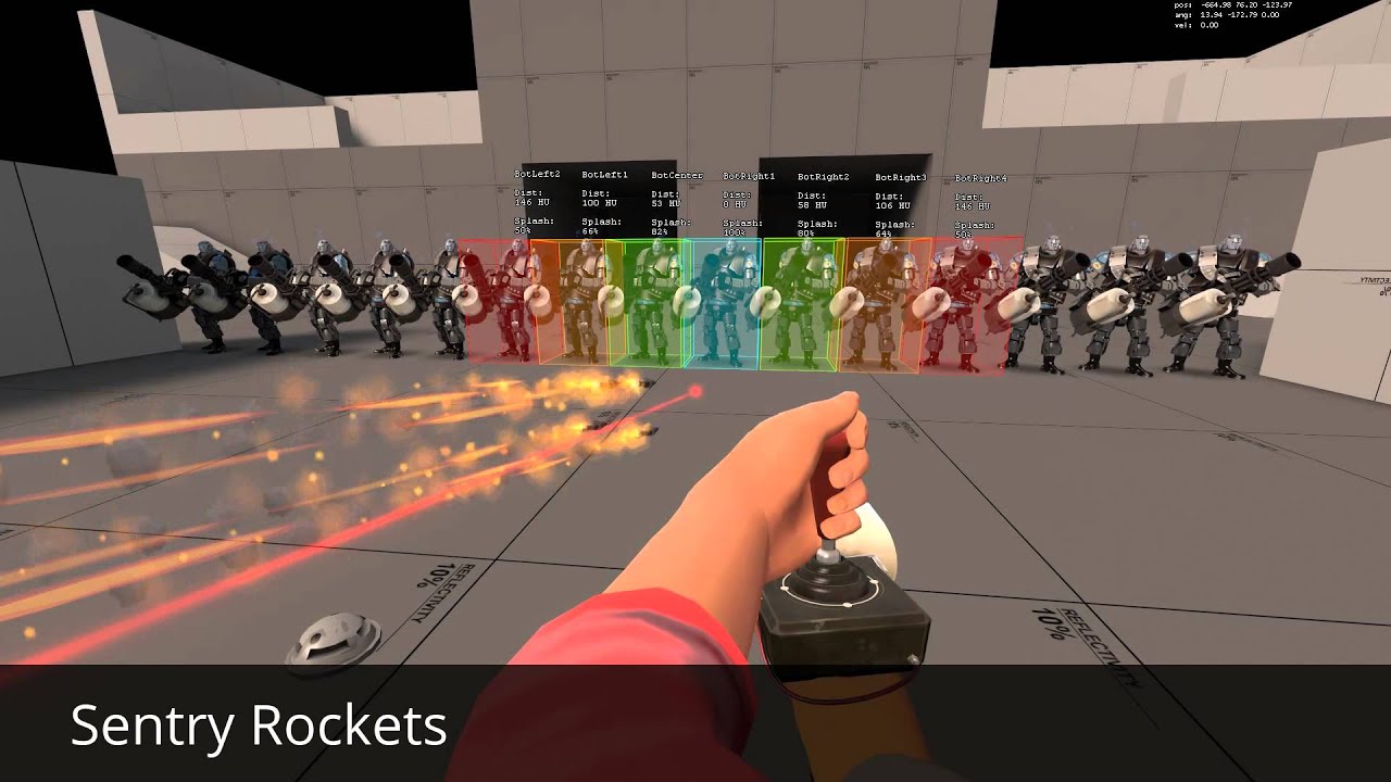 Visualization splash damage radius YouTube