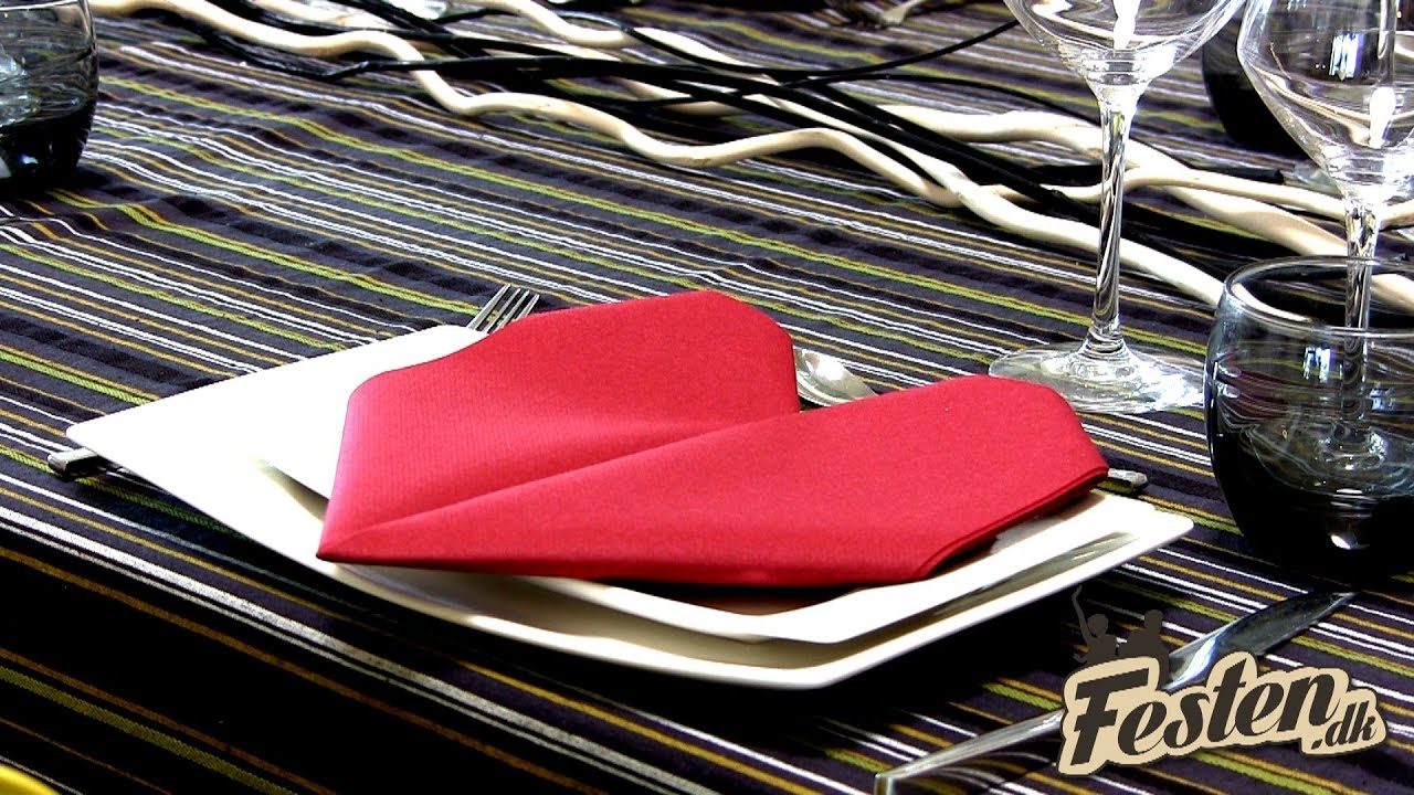 12 festlige servietter du kan folde |