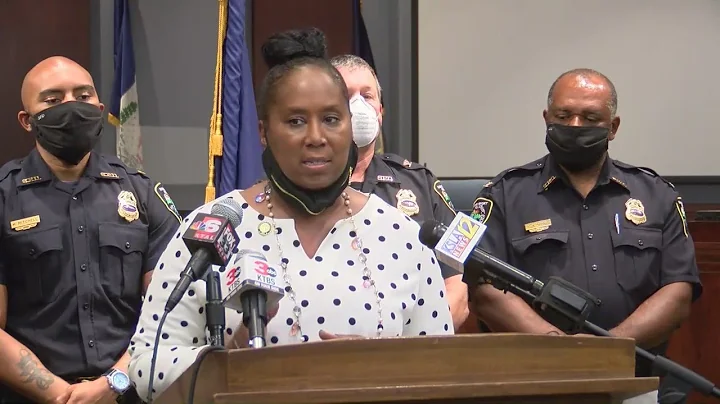 Dist. A Interim Councilwoman Tabatha Taylor speaks...