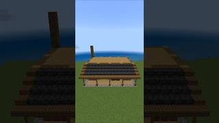 Best Wooden House In Minecraft Tutorial Timelapse #shorts #minecraft #viral