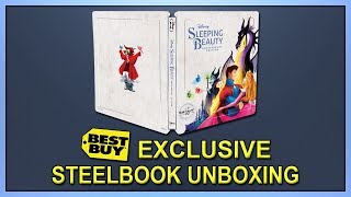Sleeping Beauty 1959 Best Buy Exclusive Signature Collection Blu-Ray Steelbook Unboxing