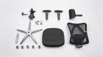Hướng dẫn lắp đặt và sử dụng ghế công thái học SIHOO M18 tiếng Việt - BASEAT.vn