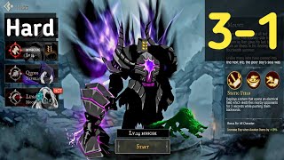 Node 3-1 | MOUNT | Hard | Shadow of Death | Epic Boss & Dark Action | No Commentary Walkthrough