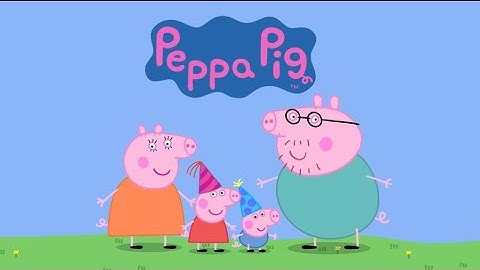 Peppa Pig Party Time - Pass The Parcel Funny Game in English #peppapig #gameplay #games #funny