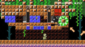 Switch Block Lock (Super Mario Maker 2)