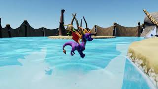 Spyro Reignited Trilogy Water Surface Test