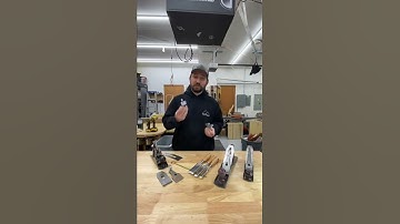 And my pro tip for re-sharpening plane and chisel blades. Consistency is key!