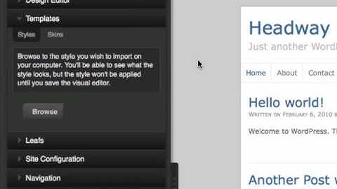 Headway 1.6 Amps Up Website Design With A Live CSS Editor And Skins