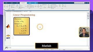 Matlab | Linear Programming | Maximising