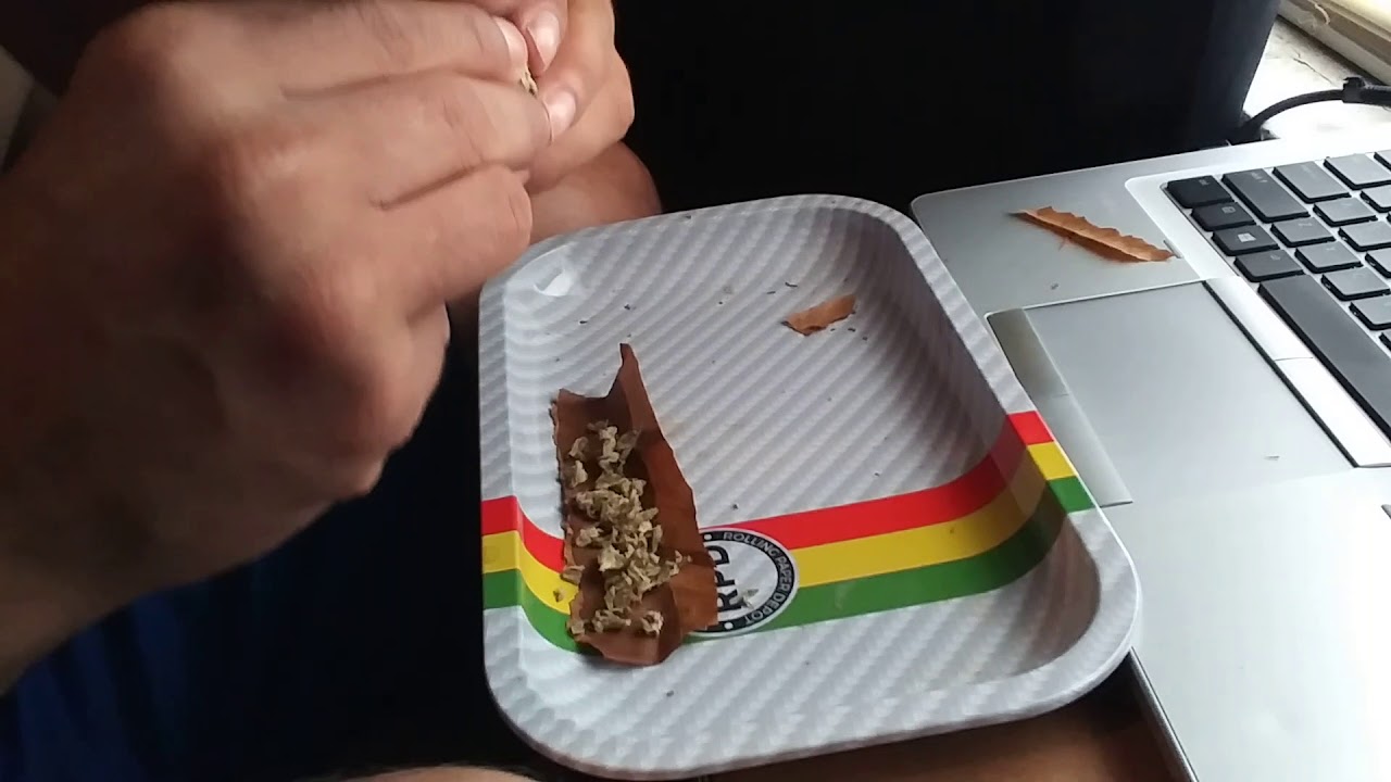 How to Roll DUTCH MASTER GRAPE - FAT BLUNT - COMO ENROLAR UN BLON - PLATINUM MEDICAL MARIJUANA
