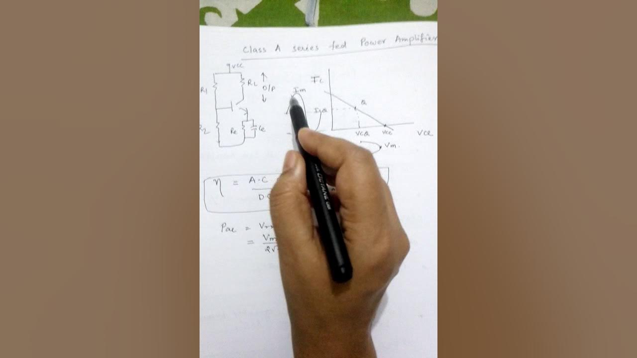class A series fed power amplifier YouTube