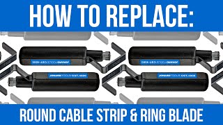 How to Replace a Round Cable Strip and Ring Blade (CST-4000) - Jonard Tools