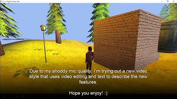 C++ OpenGL 3D Game Engine #3: Graphics and Shaders!