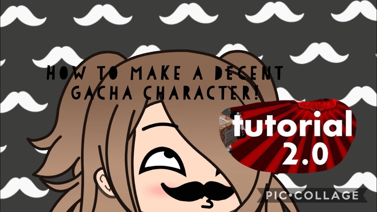 How to make a good gacha character (kinda lazy) - YouTube