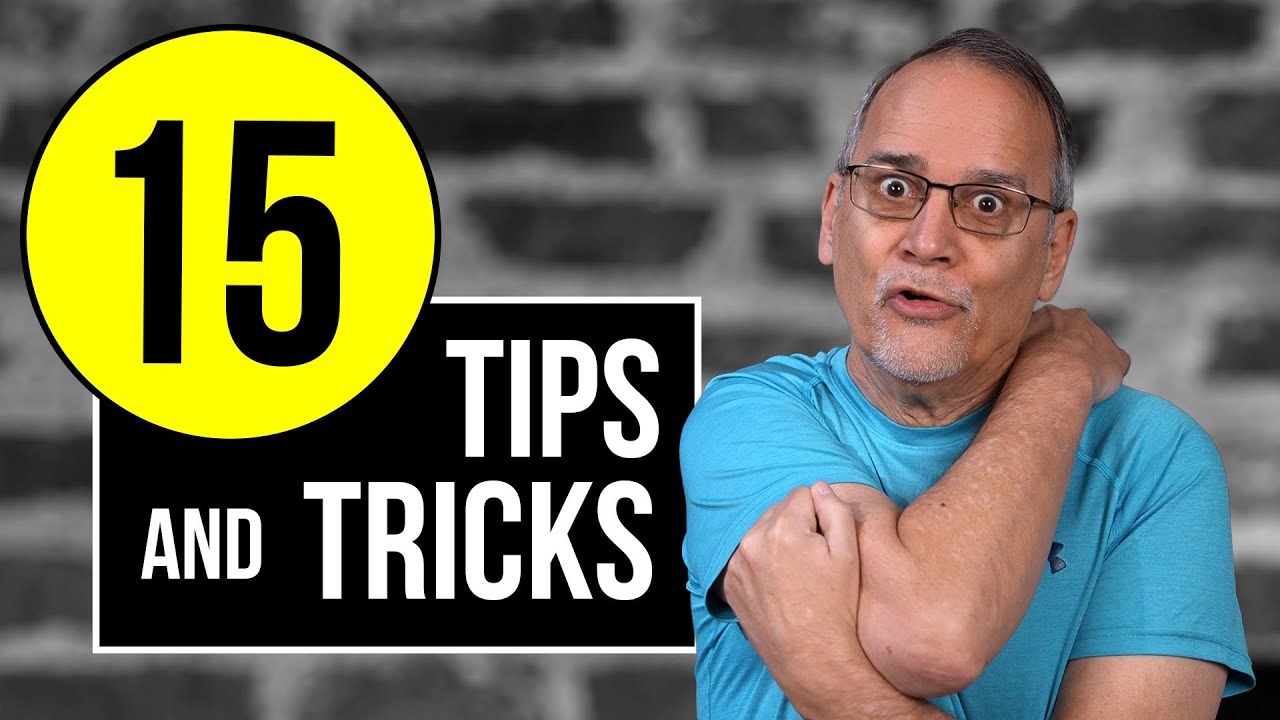 5 tips and tricks to get the most out of any tutorial!... 15 TIPs & TRICKs for Filming and Editing YouTube Videos! The Game ...