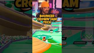 BOUNCER TRICK SHOT ON CROWN JAM #fortnite #fallguys