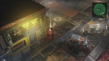 The Ascent - AT4 Auto Turret Tactical In Blossom Hills Location Xbox Series X Gameplay Sequence