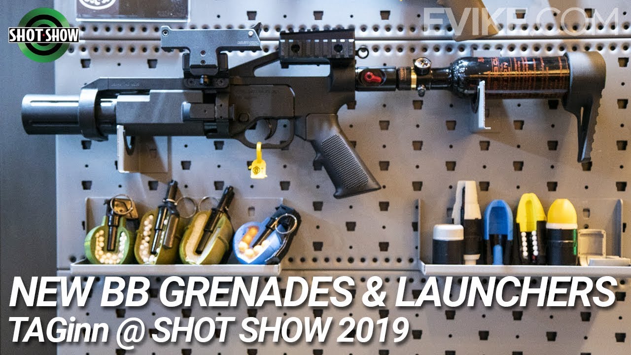 New BB Grenades & Launchers - TAGinn @ Shot Show 2019