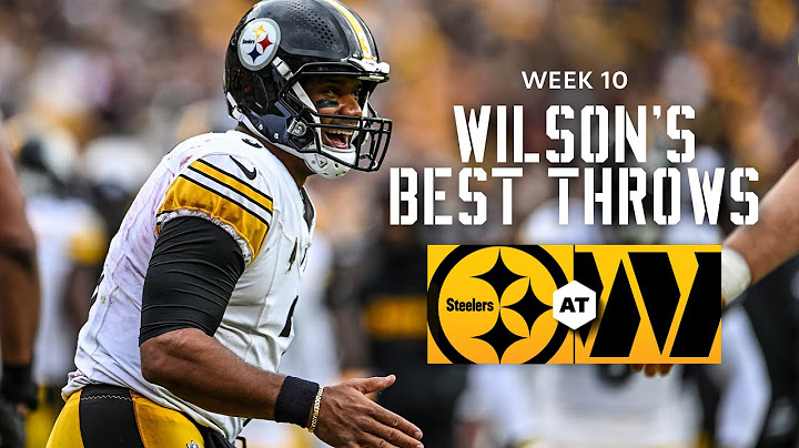 Russell Wilson's best throws from 3-TD game at Commanders | Pittsburgh